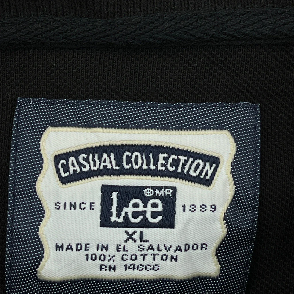 Synthesis Lee Polo Shirt - XL Black Cotton - Image 3