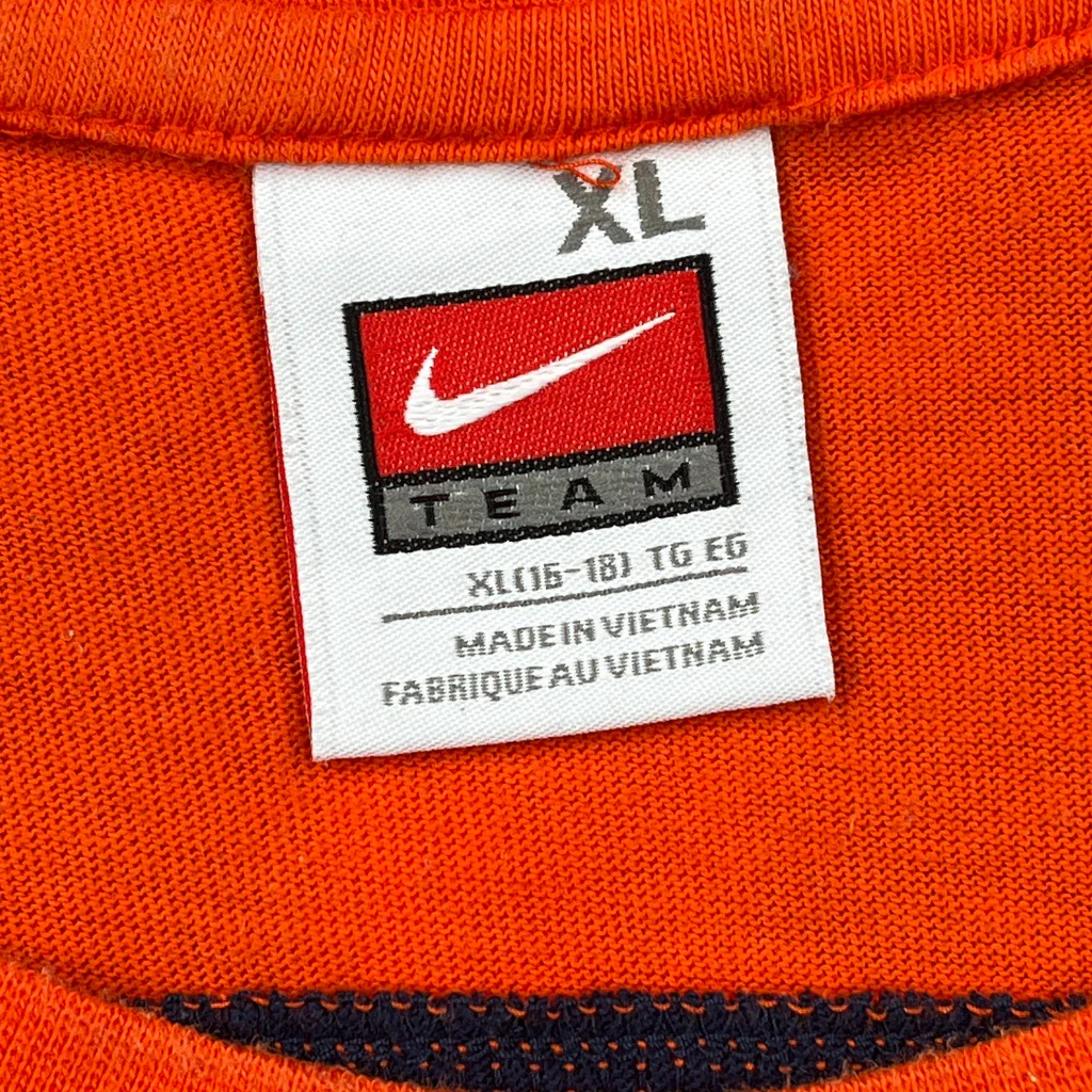 Syracuse Nike College T-Shirt - XL Navy Cotton - Image 3