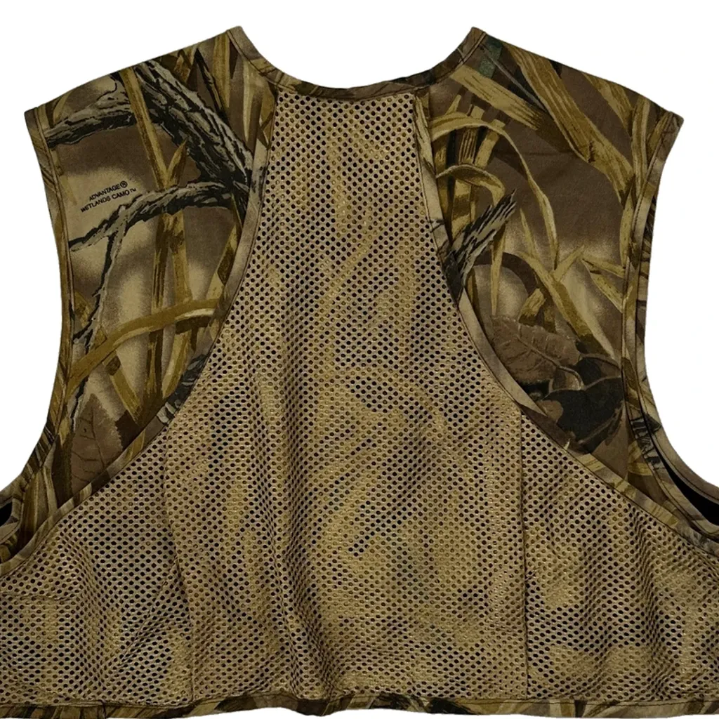 Tactical Ducks Unlimited Cropped Camo Gilet - XL Camo Cotton Blend - Image 6