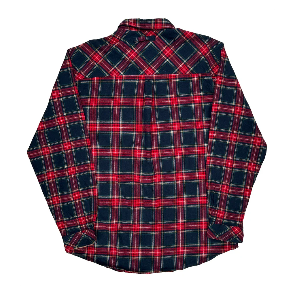 Tall Legendary Whitetails Checked Flannel Shirt - XL Red Cotton - Image 2