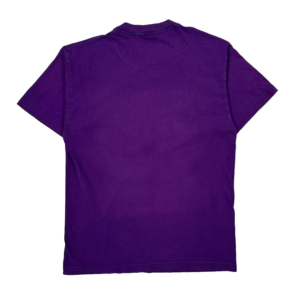 Tampa Bay Devil Rays Tultex Mlb T-Shirt - Large Purple Cotton - Image 2