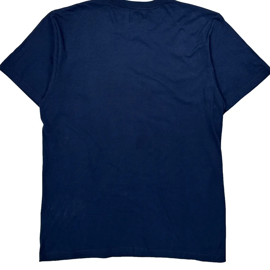 Tampa Bay Rays Majestic Graphic T-Shirt - Large Navy Cotton - Image 6