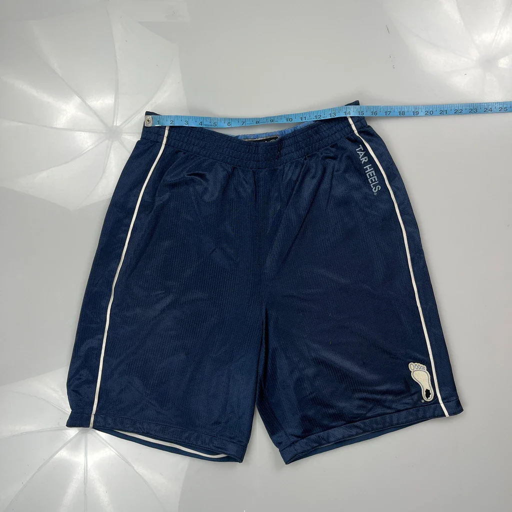 Tar Heels Jordan Graphic Sport Shorts - 30″ Waist Navy Polyester - Image 3