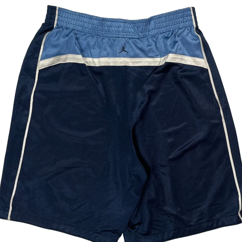 Tar Heels Jordan Graphic Sport Shorts - 30″ Waist Navy Polyester - Image 7