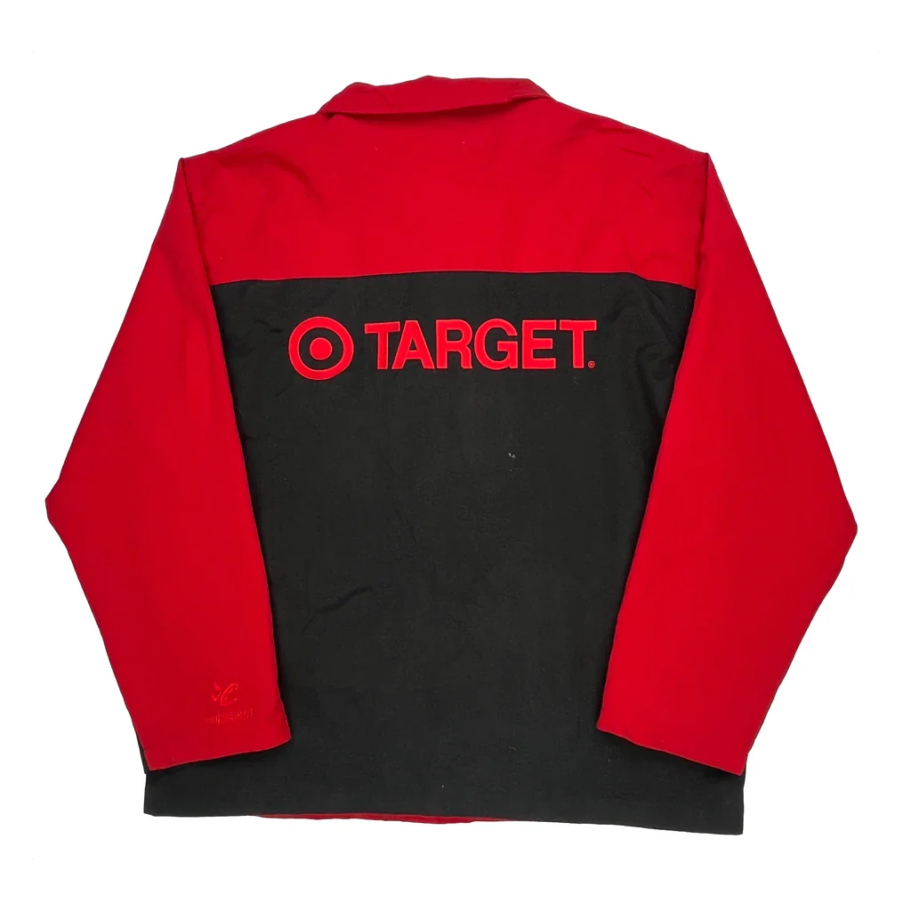 Target Racing Team Chase Authentics Nascar Jacket - Large Red Nylon - Image 2
