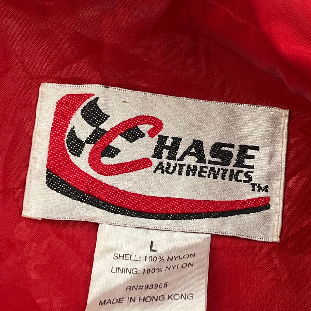 Target Racing Team Chase Authentics Nascar Jacket - Large Red Nylon - Image 3