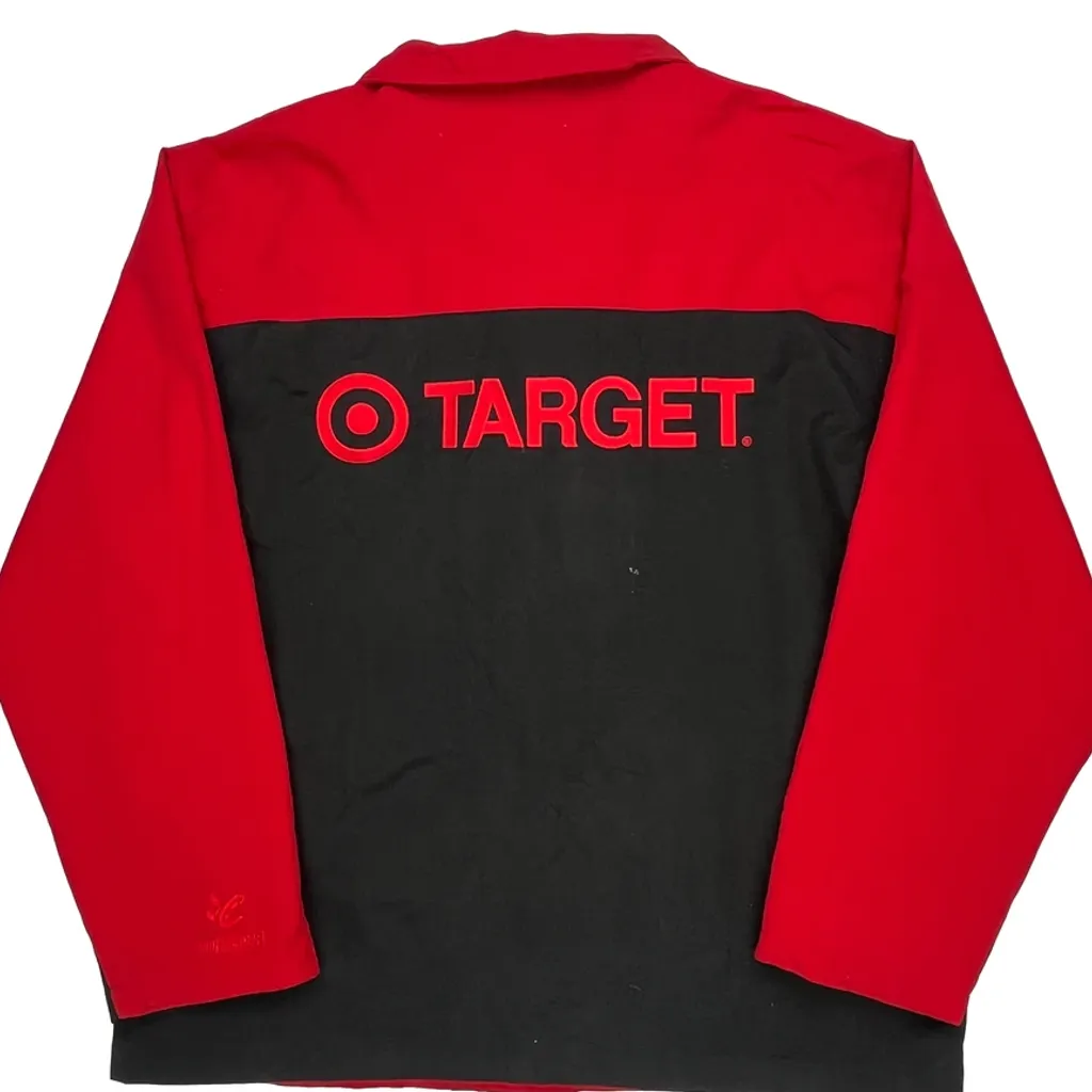 Target Racing Team Chase Authentics Nascar Jacket - Large Red Nylon - Image 7