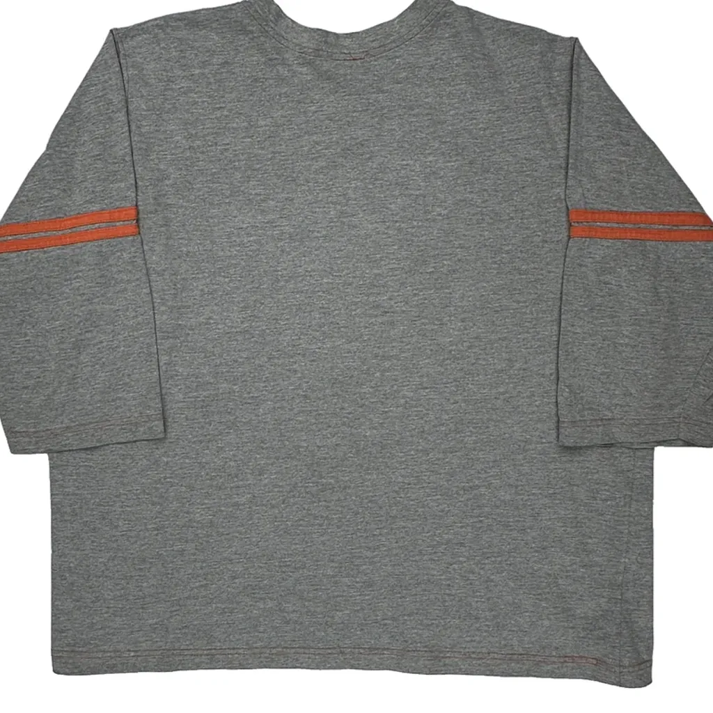 Taz Looney Tunes Cartoon Long Sleeve T-Shirt - 2XL Gray Cotton - Image 7