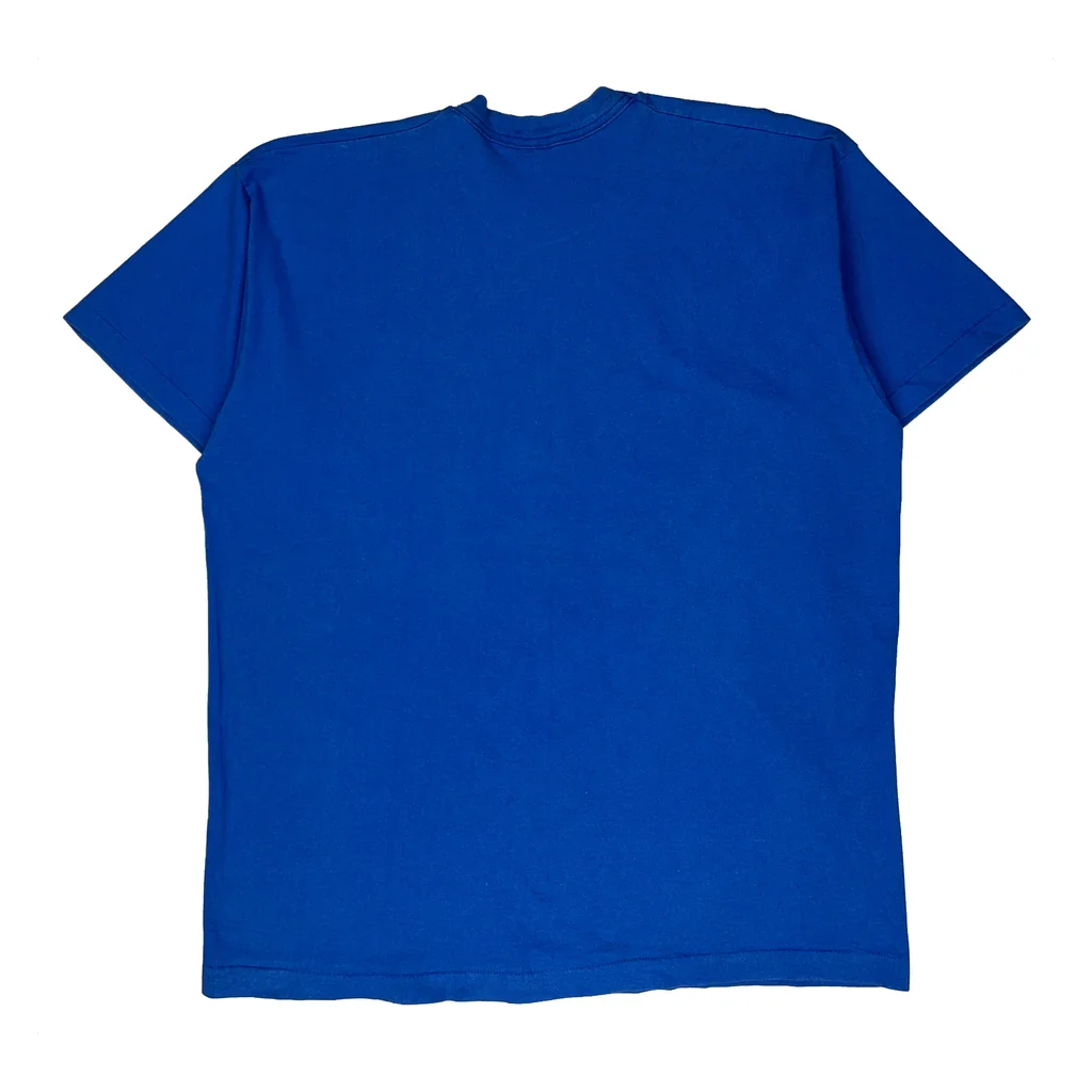 Teaching Fruit Of The Loom Single Stitch T-Shirt - 2XL Blue Cotton - Image 2