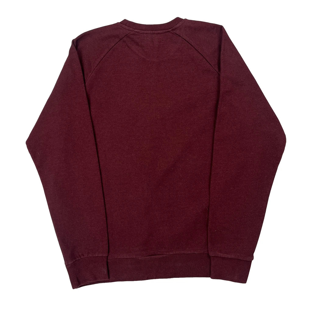 Team Carhartt Wip Carhartt Graphic Sweatshirt - Medium Burgundy Cotton - Image 2