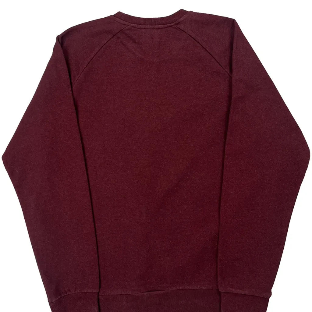 Team Carhartt Wip Carhartt Graphic Sweatshirt - Medium Burgundy Cotton - Image 7