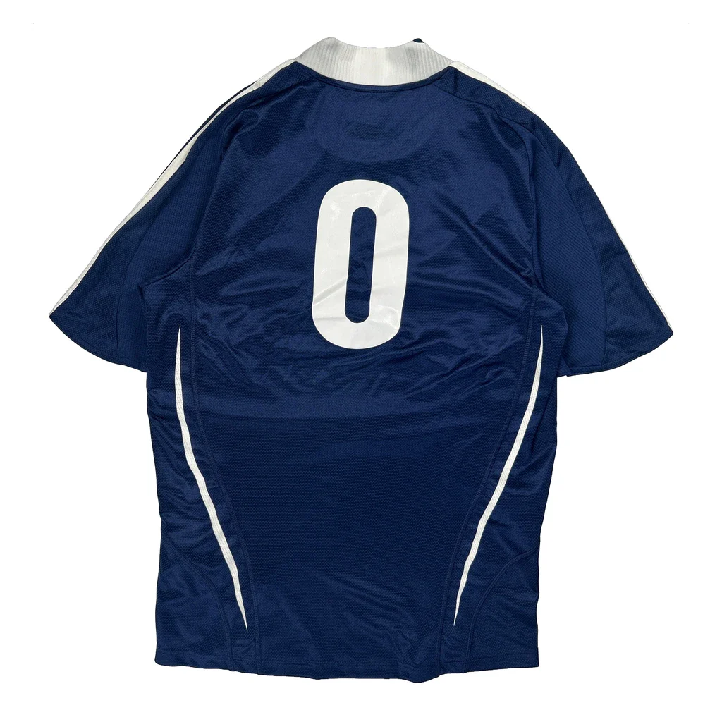 Team Choice Soccer Club Adidas Football Shirt - Medium Blue Polyester - Image 2