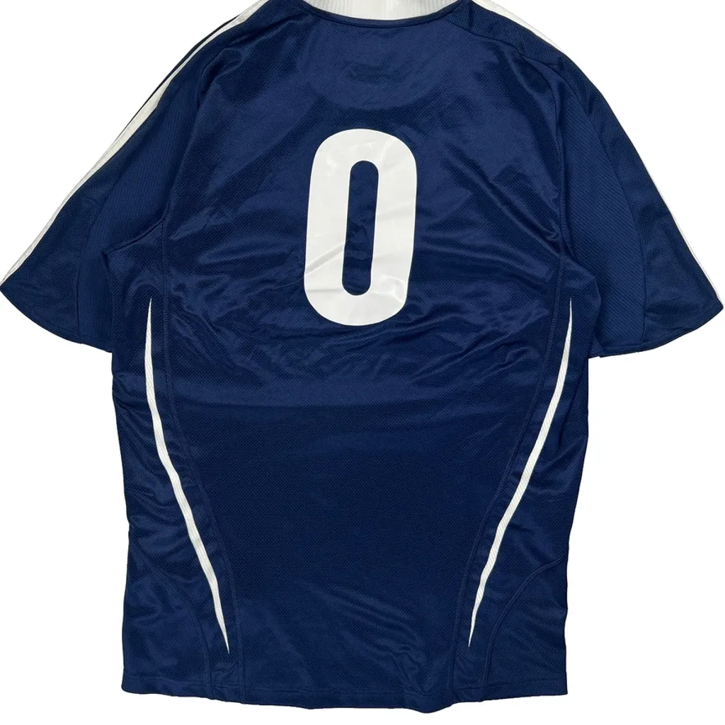 Team Choice Soccer Club Adidas Football Shirt - Medium Blue Polyester - Image 7