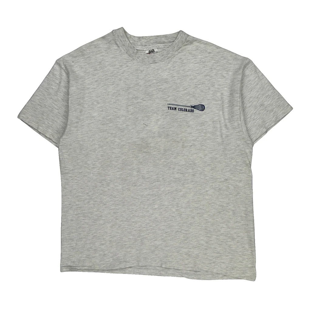 Team Colorado Hanes Graphic T-Shirt - XL Gray Cotton