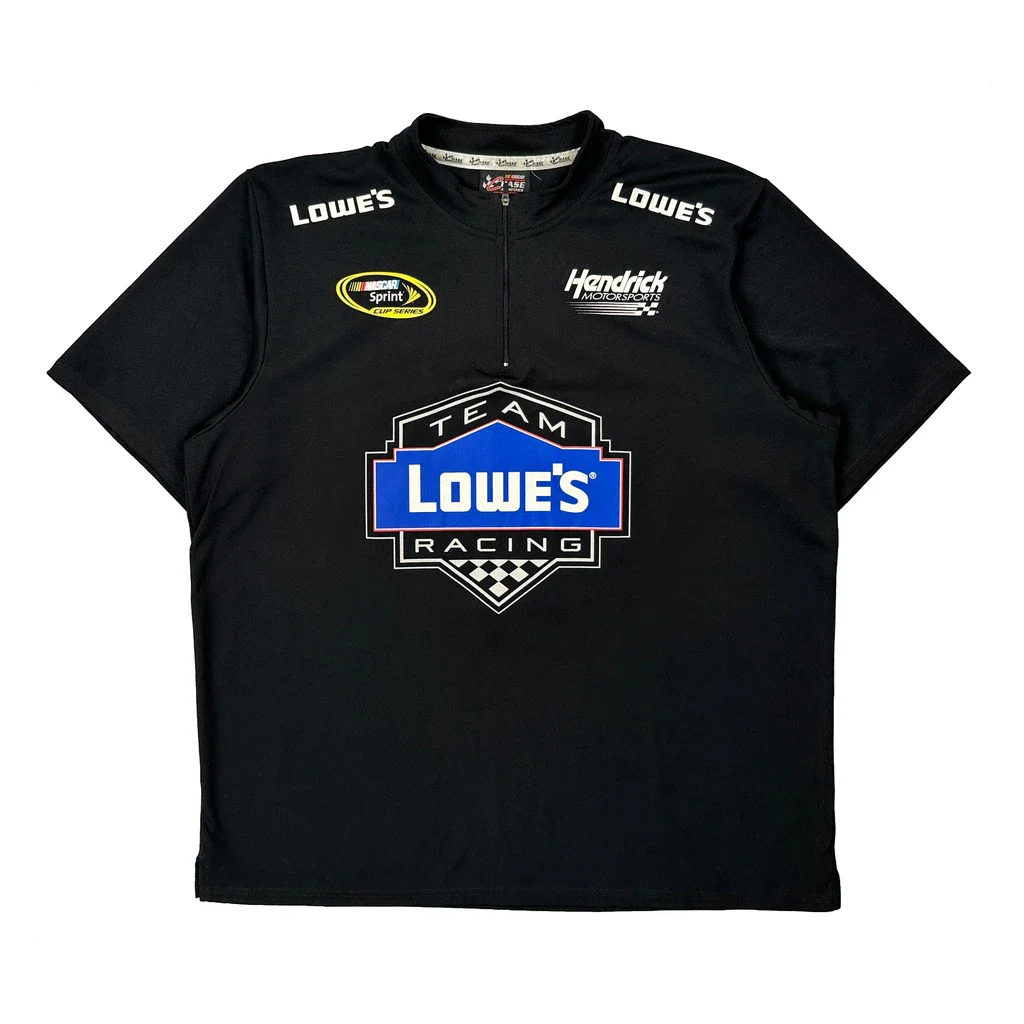 Team Lowe'S Racing Chase Authentics Nascar Jersey - XL Black Polyester
