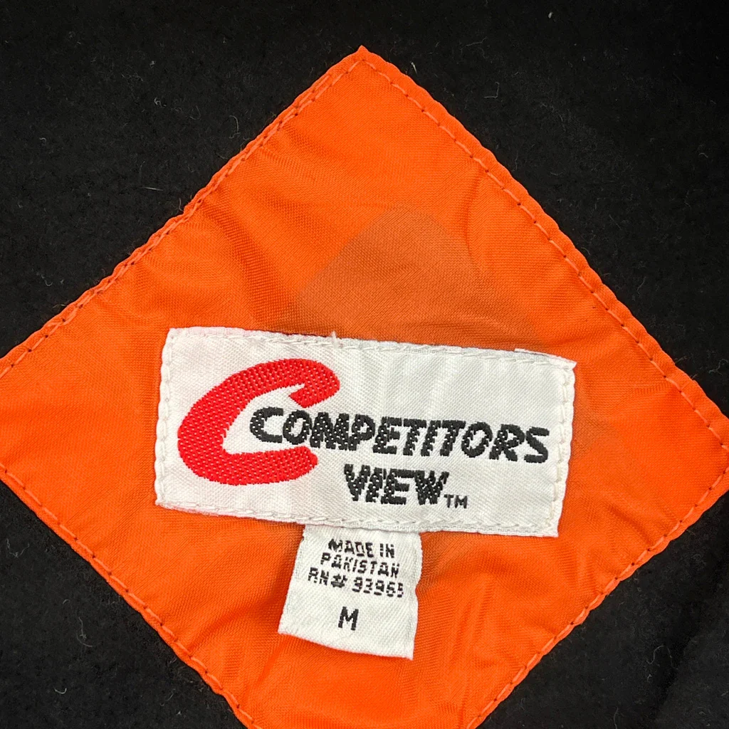 Team Stewart Competitors View Graphic Windbreaker - Medium Black Polyester - Image 3