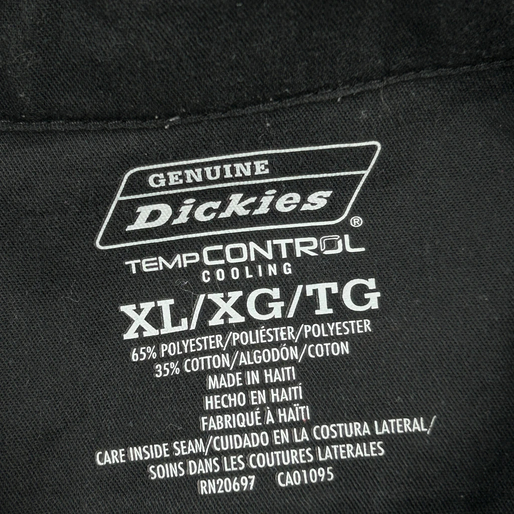Tempcontrol Cooling Dickies Short Sleeve Shirt - XL Black Polyester Blend - Image 4