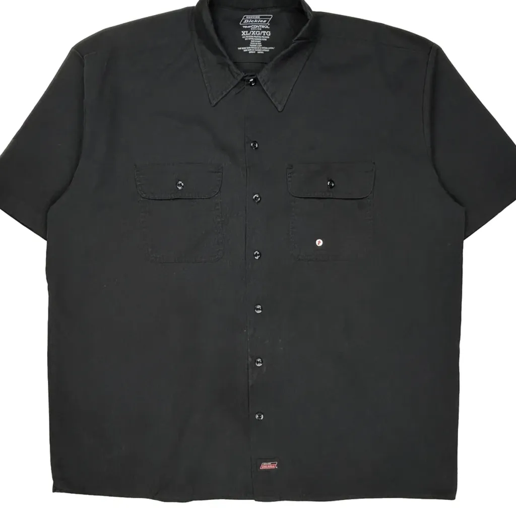 Tempcontrol Cooling Dickies Short Sleeve Shirt - XL Black Polyester Blend - Image 5