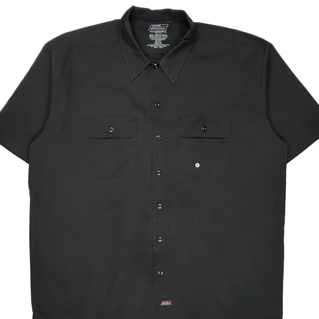Tempcontrol Cooling Dickies Short Sleeve Shirt - XL Black Polyester Blend - Image 6