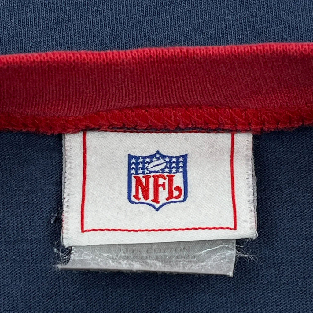 Tennessee Titans Nfl Football T-Shirt - Large Blue Cotton - Image 4