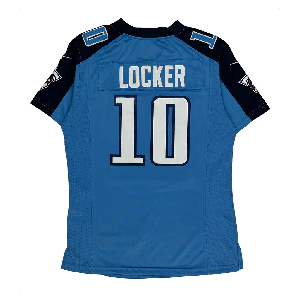 Tennessee Titans Nike Nfl Jersey - Large Blue Polyester - Image 2