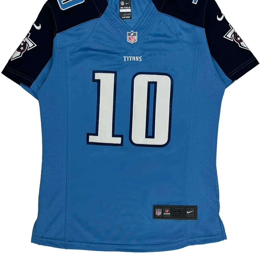 Tennessee Titans Nike Nfl Jersey - Large Blue Polyester - Image 5