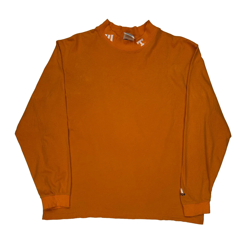 Tennessee Volunteers Adidas College Long Sleeve T-Shirt - XL Orange Cotton