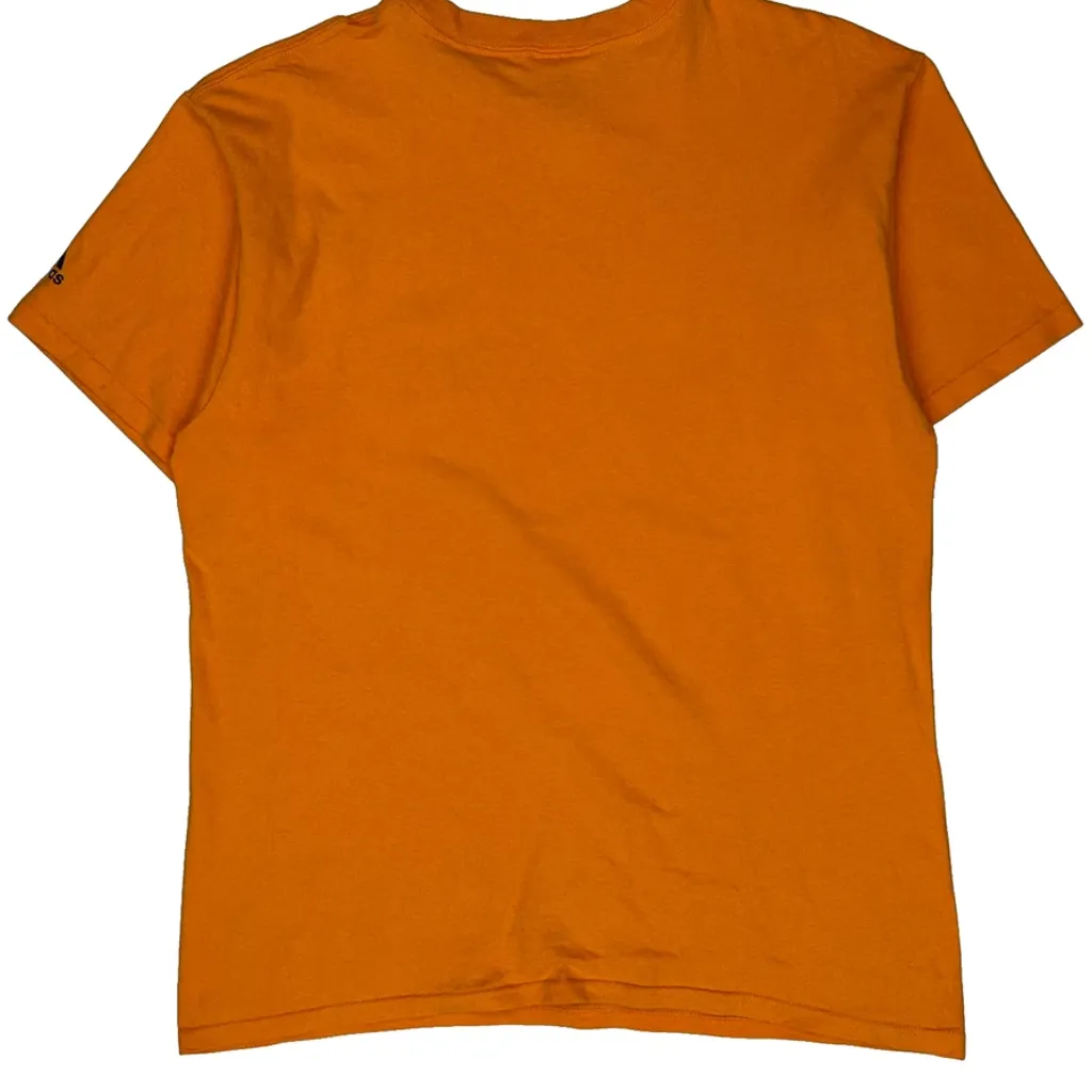 Tennessee Volunteers Adidas College T-Shirt - Medium Orange Cotton - Image 7