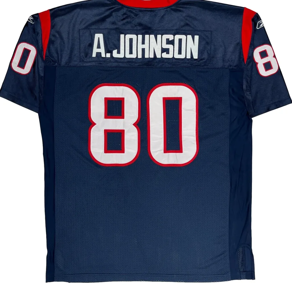 Texans Reebok Nfl Jersey - 2XL Navy Polyester - Image 7