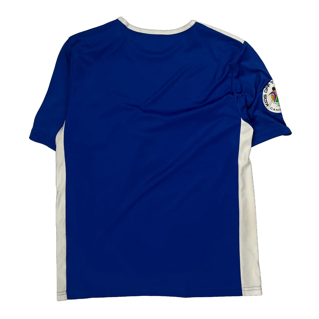 Tfa Adidas Football Shirt - Large Blue Polyester - Image 2