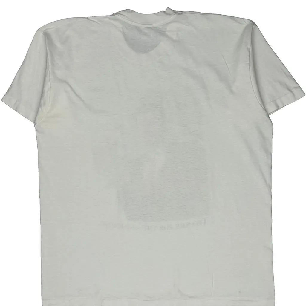 Thanks For The Memories Fruit Of The Loom 1993 Carlo Beninati T-Shirt - 2XL White Cotton - Image 6