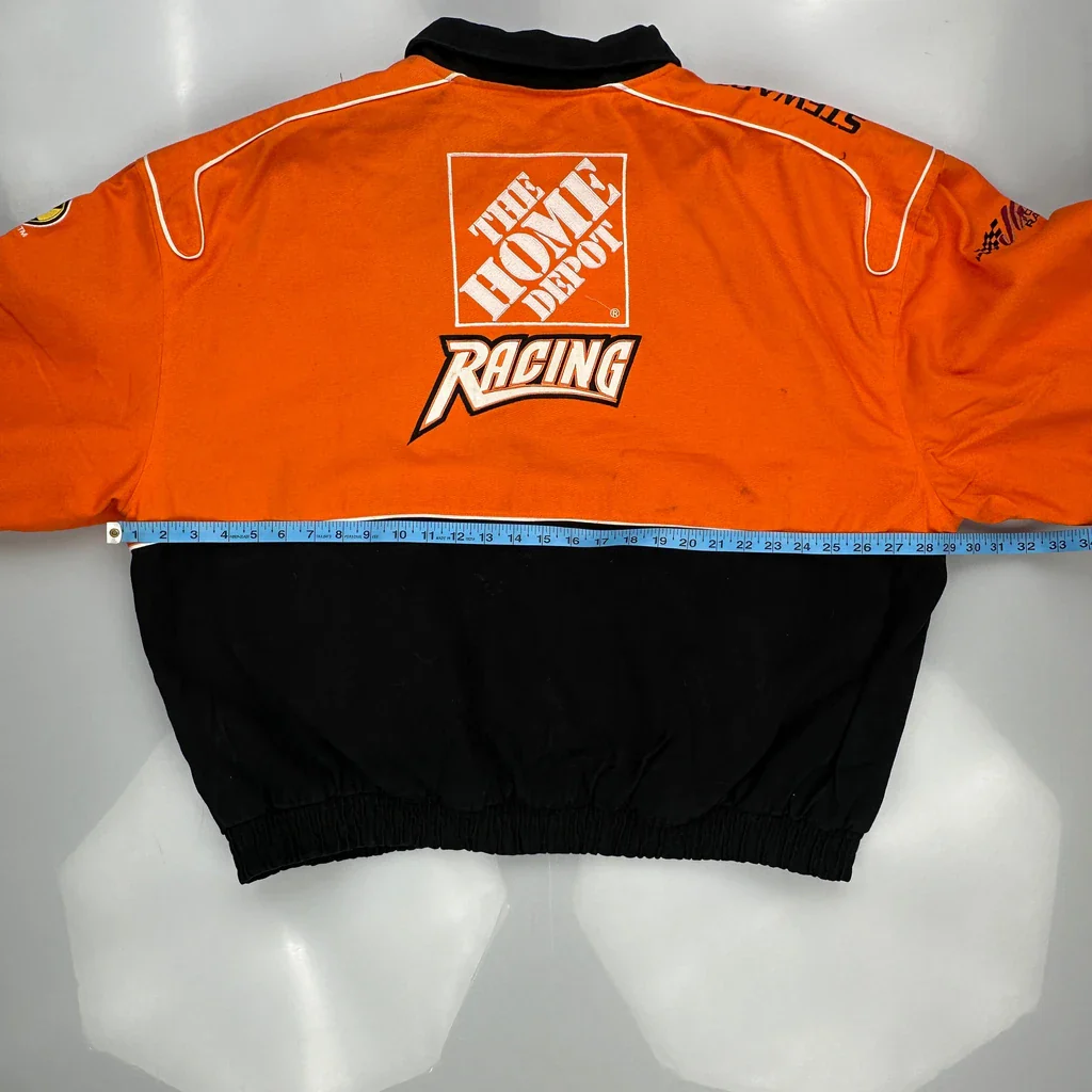 The Home Depot Racing Nascar Bomber Jacket - 2XL Orange Polyester - Image 3