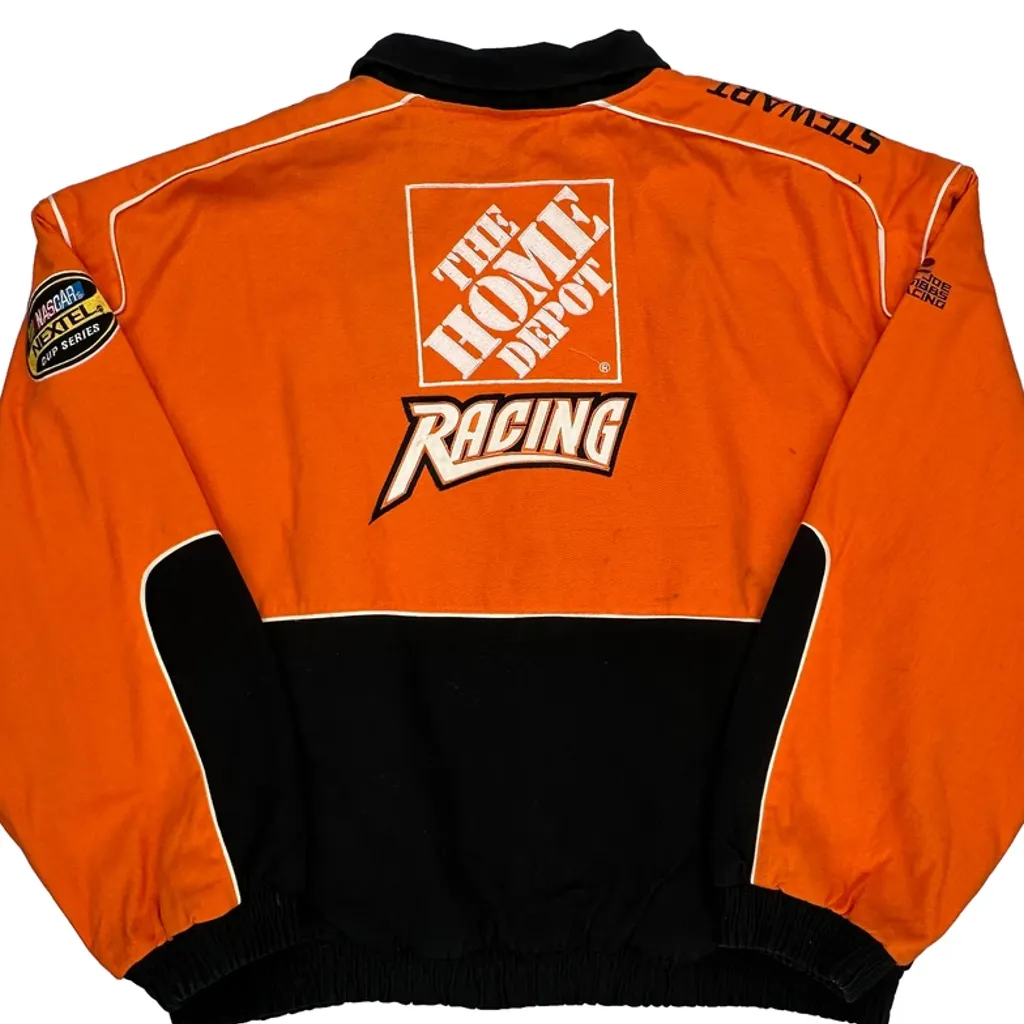 The Home Depot Racing Nascar Bomber Jacket - 2XL Orange Polyester - Image 6