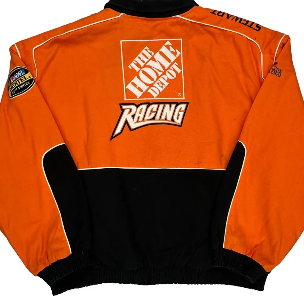 The Home Depot Racing Nascar Bomber Jacket - 2XL Orange Polyester - Image 7