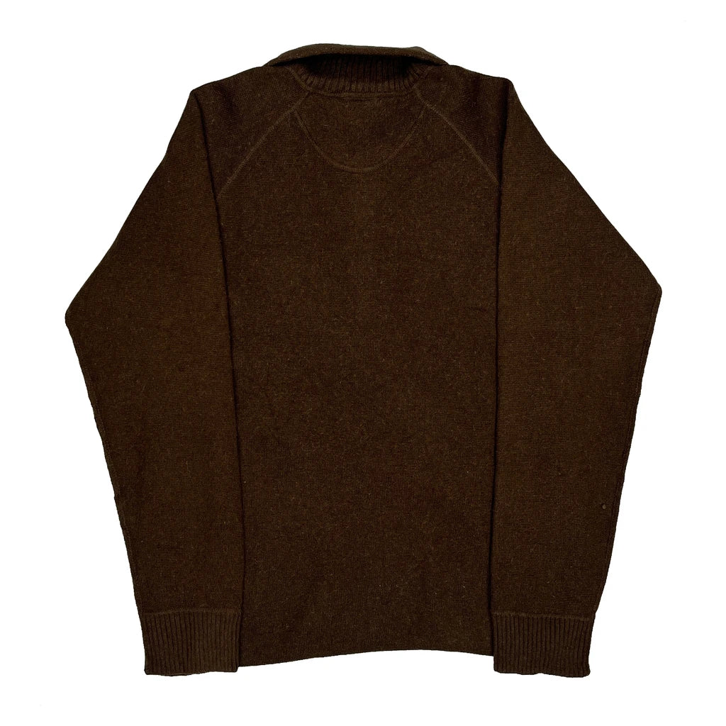 The North Face 1/4 Zip - Small Brown Polyester - Image 2
