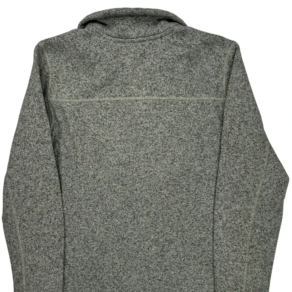 The North Face 1/4 Zip - Medium Gray Polyester - Image 6