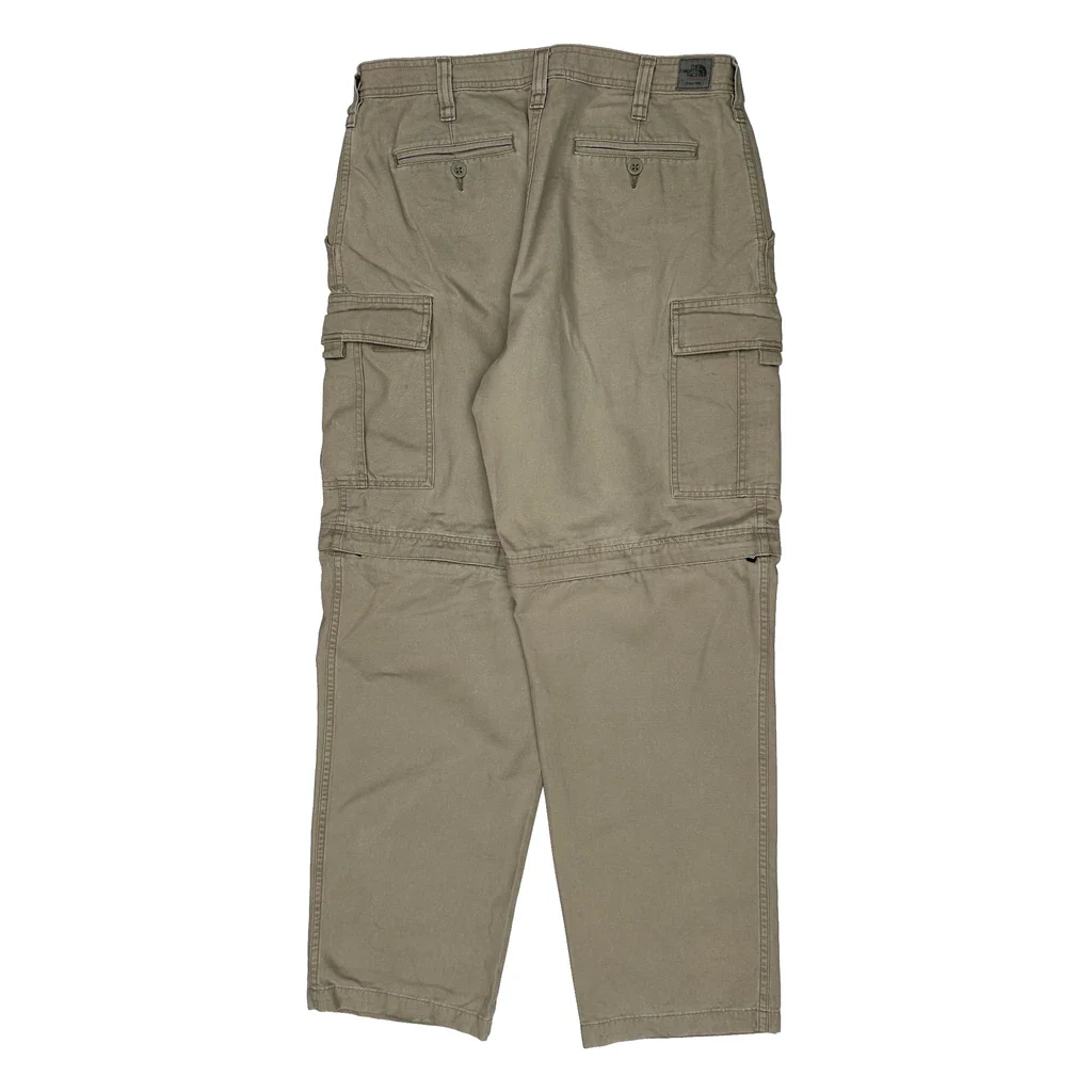 The North Face A5 Series Cargo Trousers - 34W 32L Beige Cotton