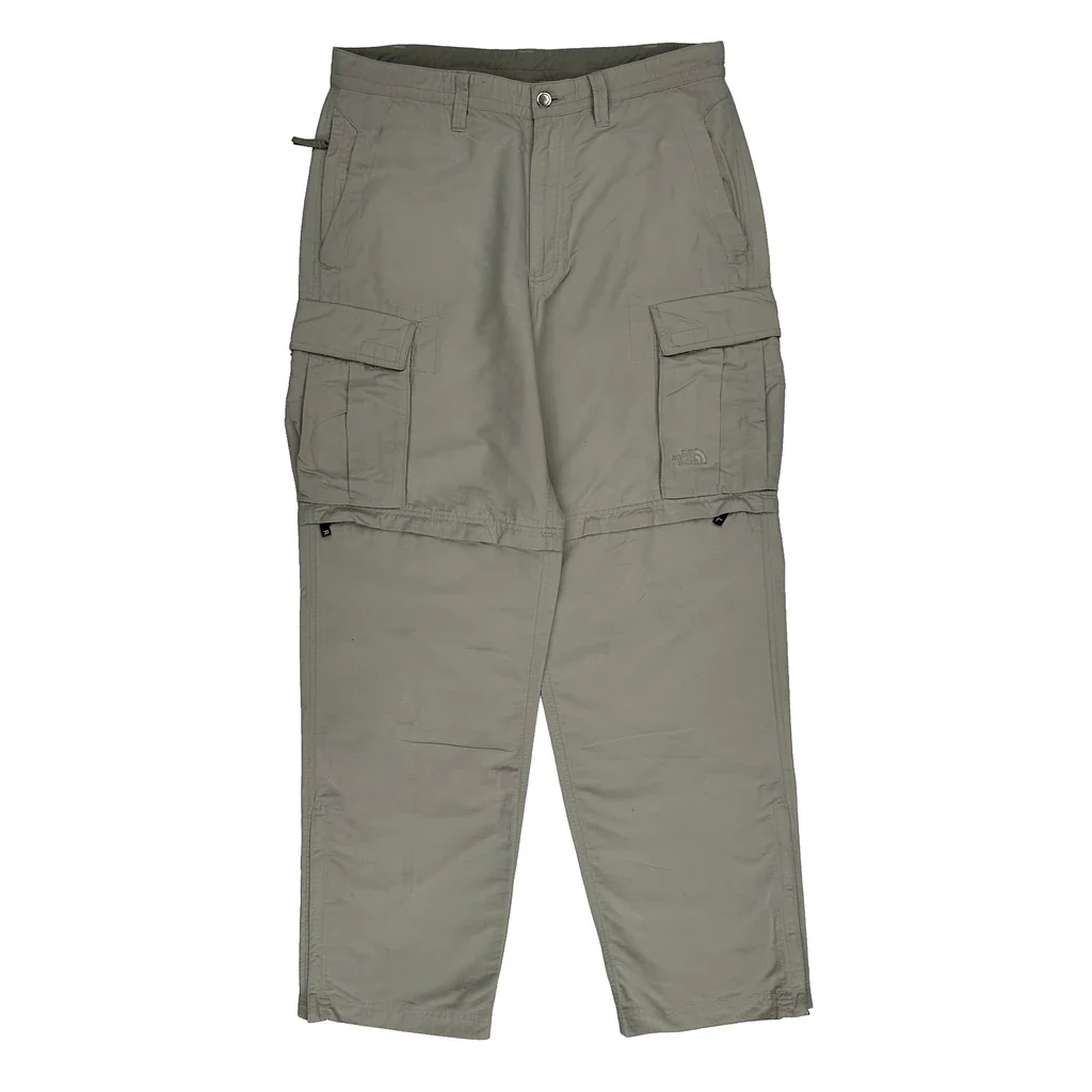 The North Face Cargo Trousers - 36″ Waist Grey Nylon