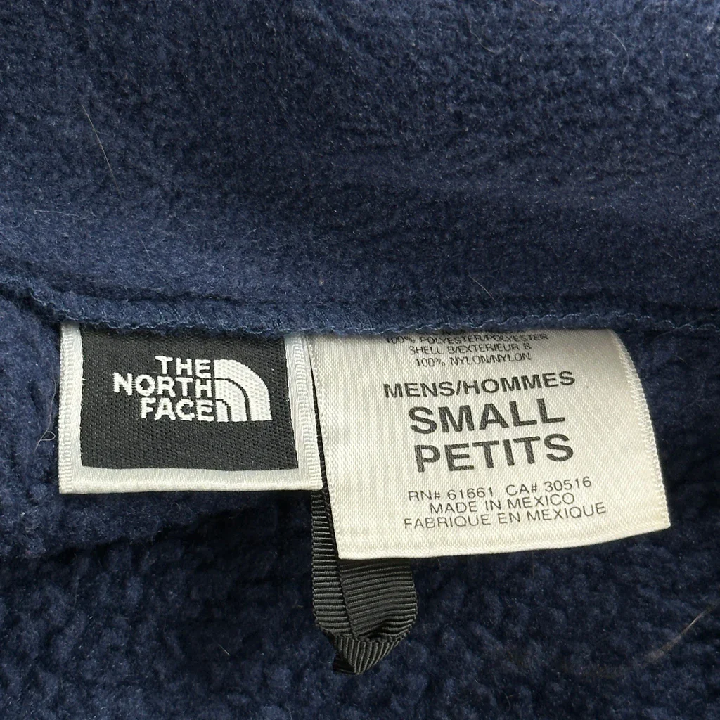 The North Face Fleece Gilet - Small Blue Polyester - Image 3