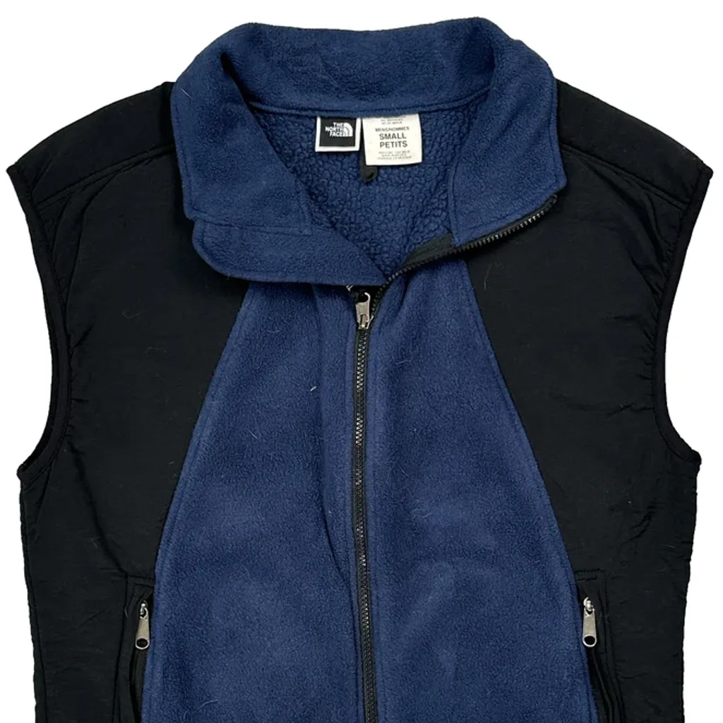The North Face Fleece Gilet - Small Blue Polyester - Image 4