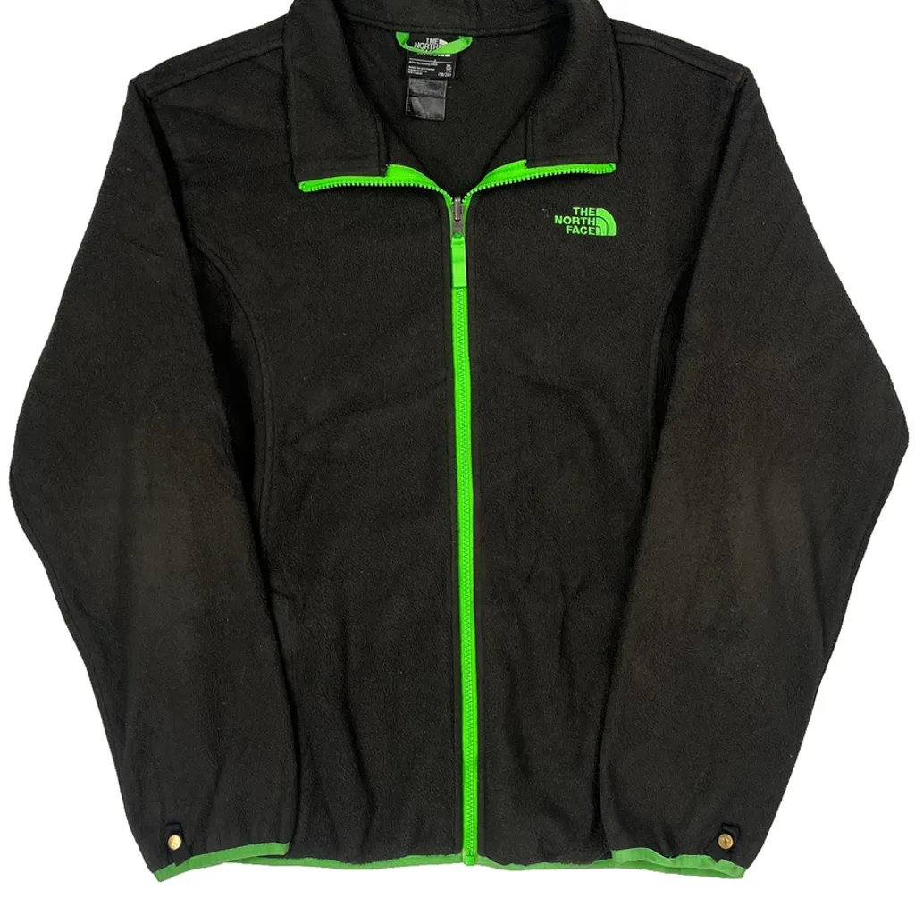 The North Face Fleece Jacket - XL Black Polyester - Image 4