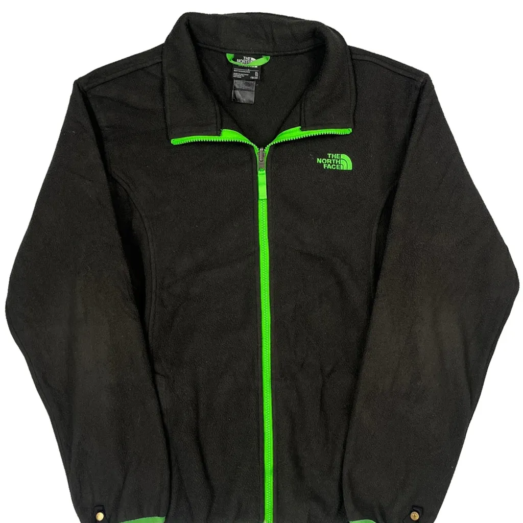 The North Face Fleece Jacket - XL Black Polyester - Image 5