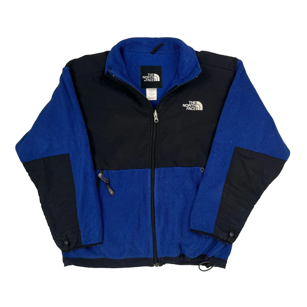 The North Face Fleece Jacket - Large Blue Polyester