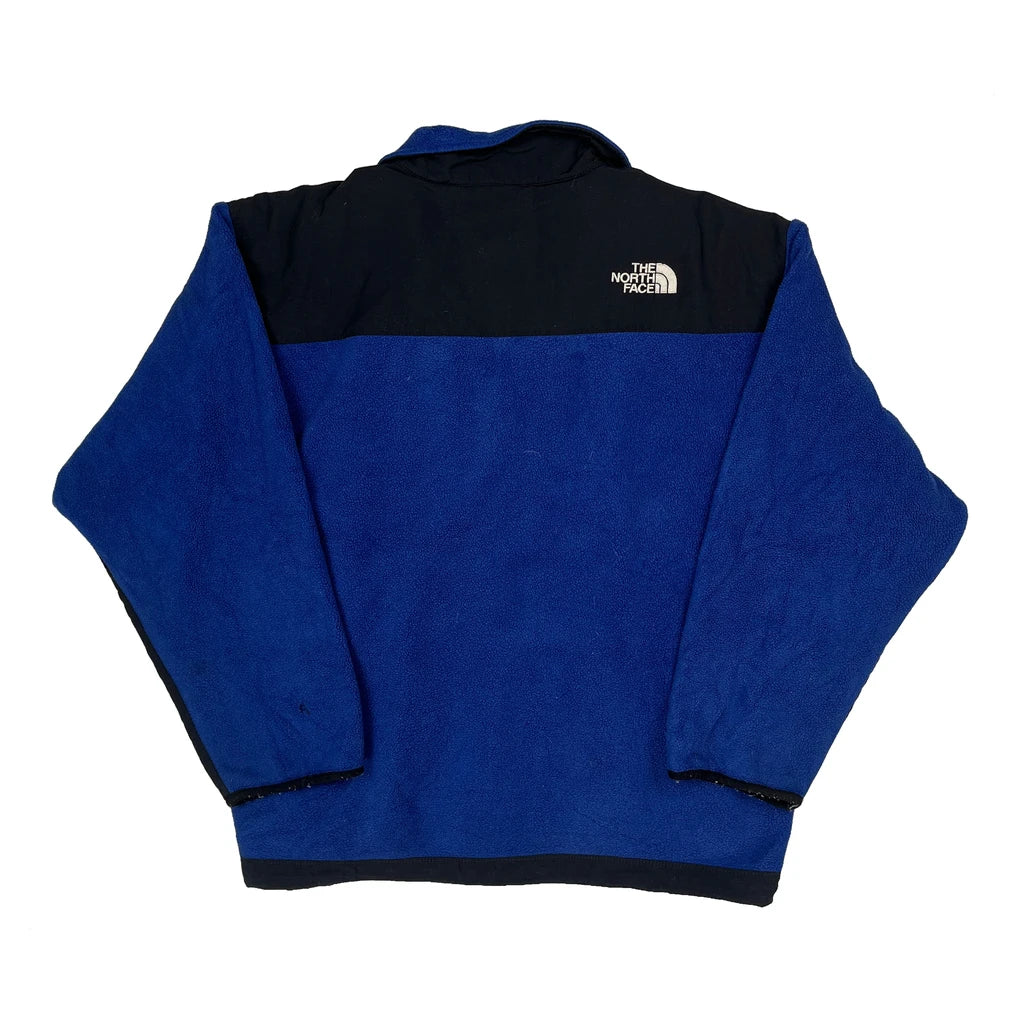 The North Face Fleece Jacket - Large Blue Polyester - Image 2