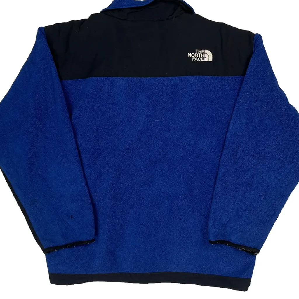 The North Face Fleece Jacket - Large Blue Polyester - Image 7