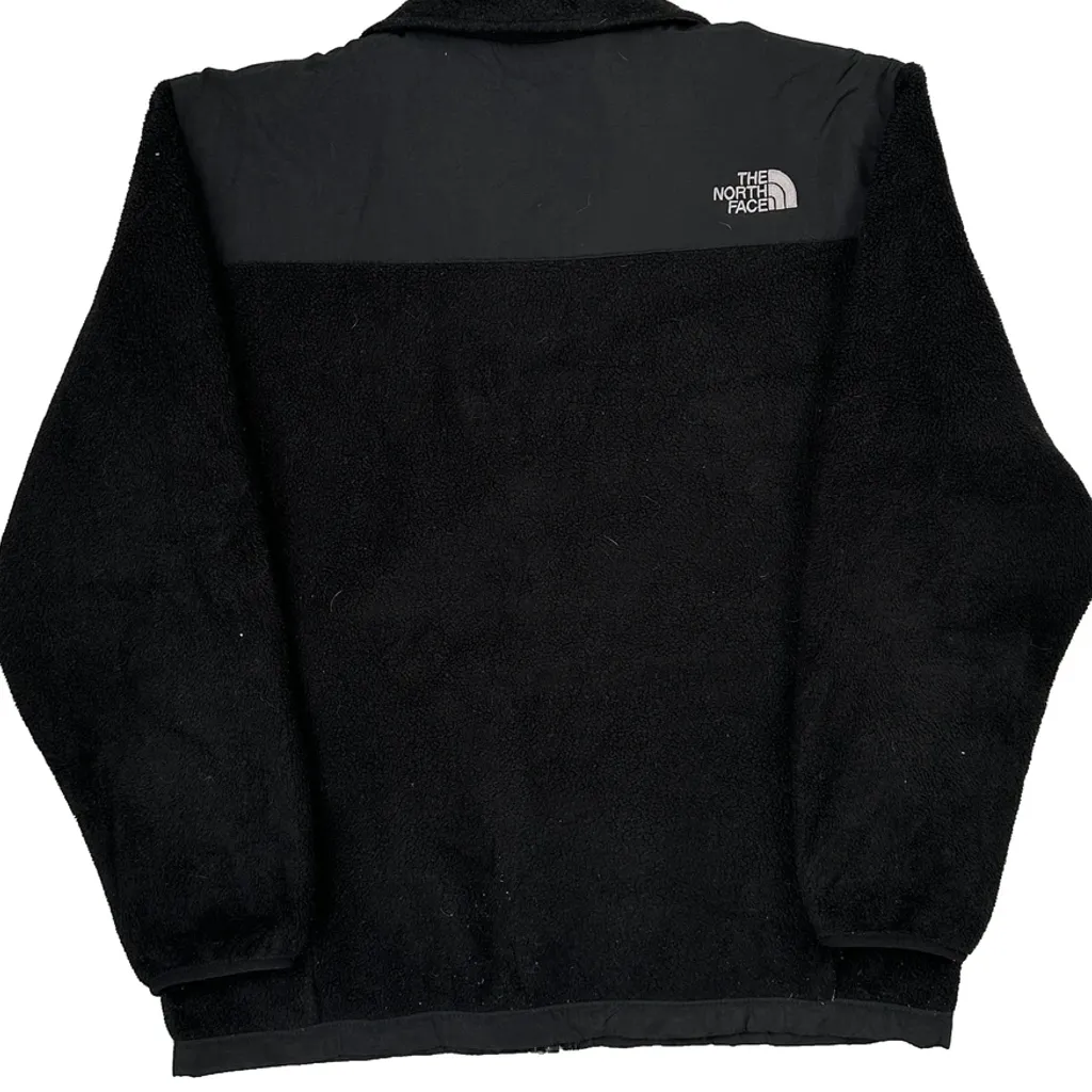 The North Face Denali Fleece Jacket - Medium Black Polyester - Image 6