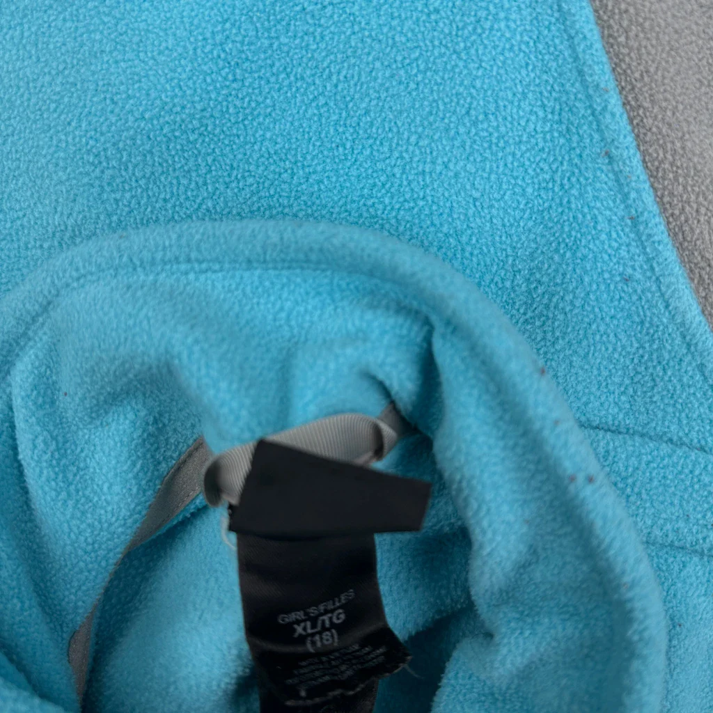 The North Face Fleece Jacket - XL Blue Polyester - Image 3