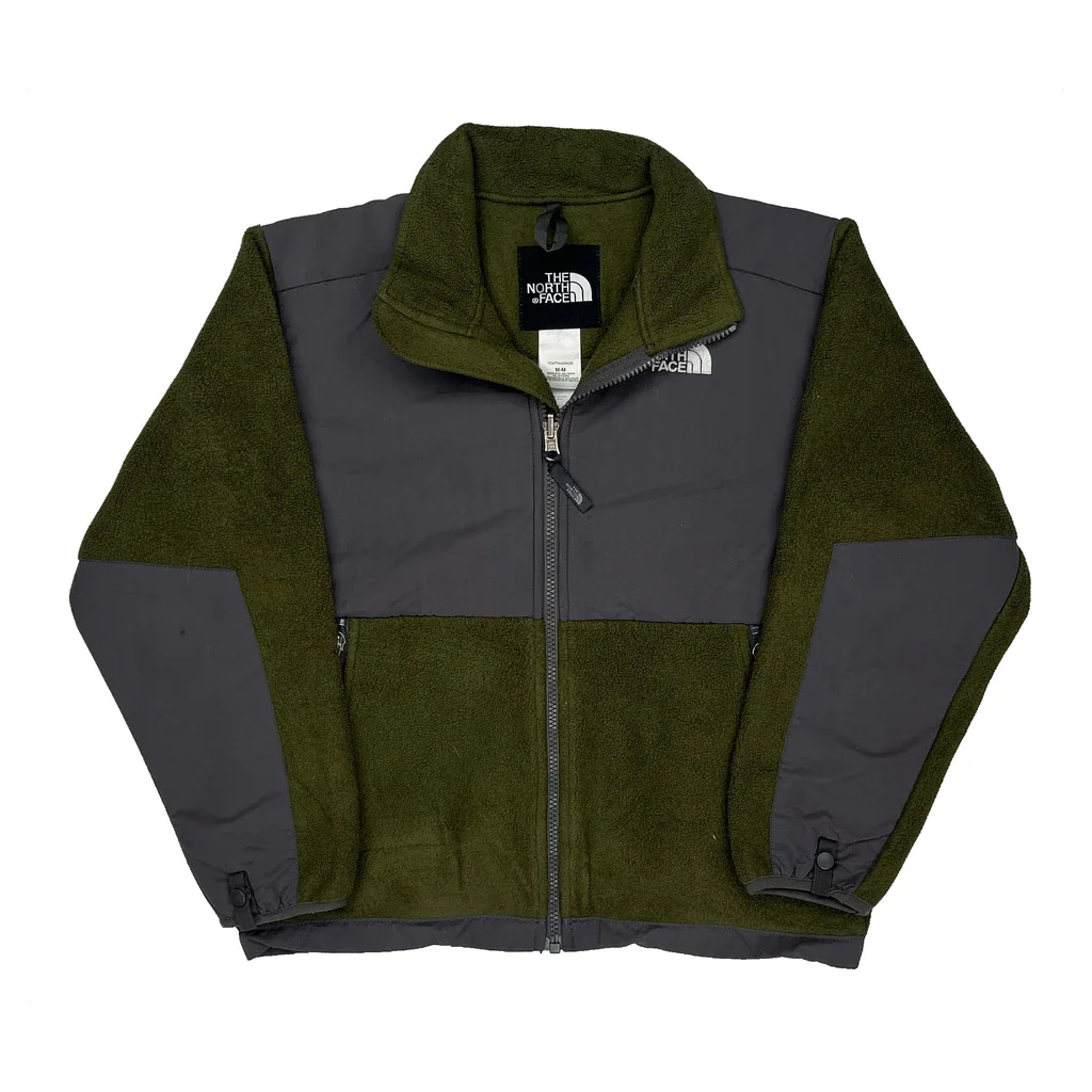 The North Face Denali Fleece Jacket - Medium Green Polyester