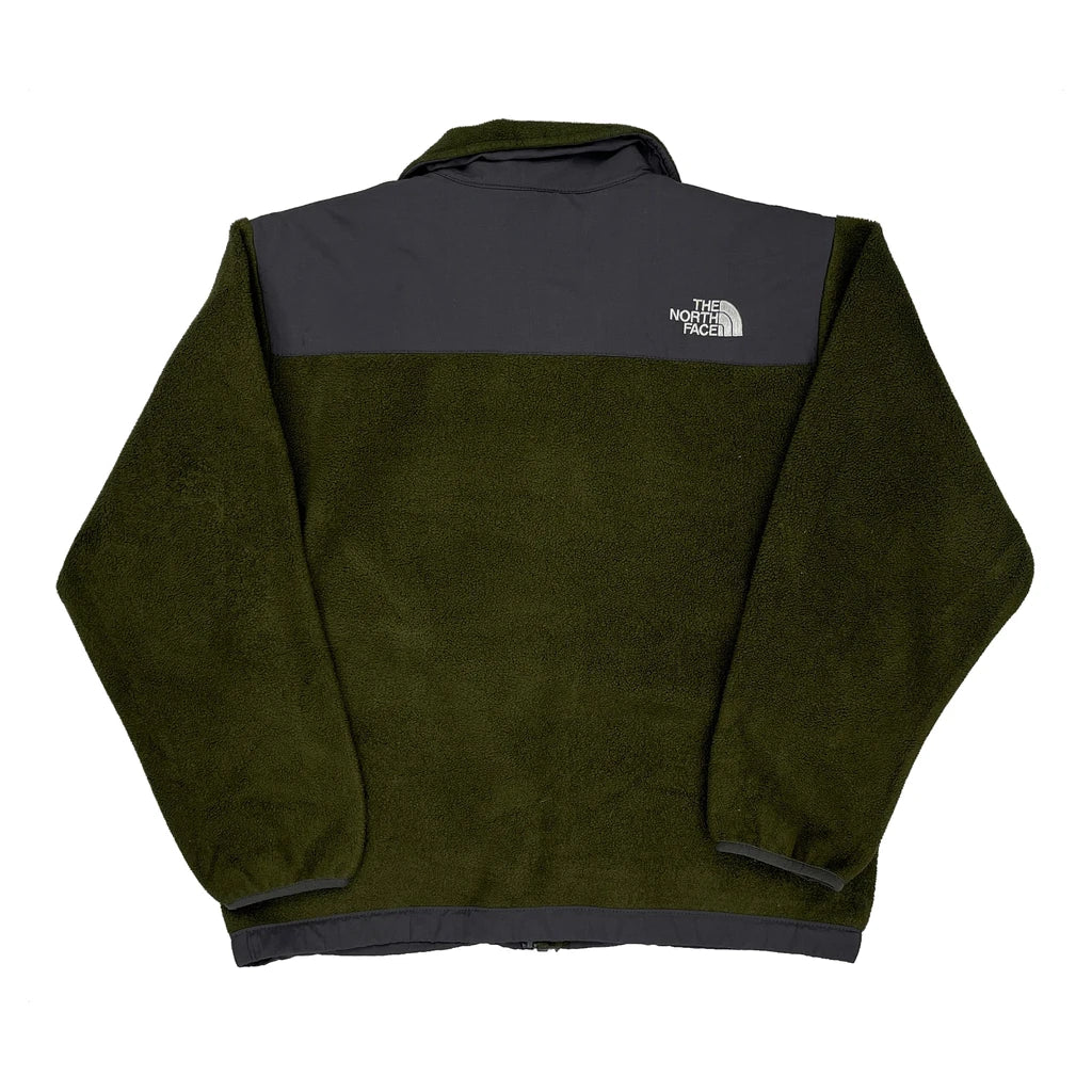The North Face Denali Fleece Jacket - Medium Green Polyester - Image 2