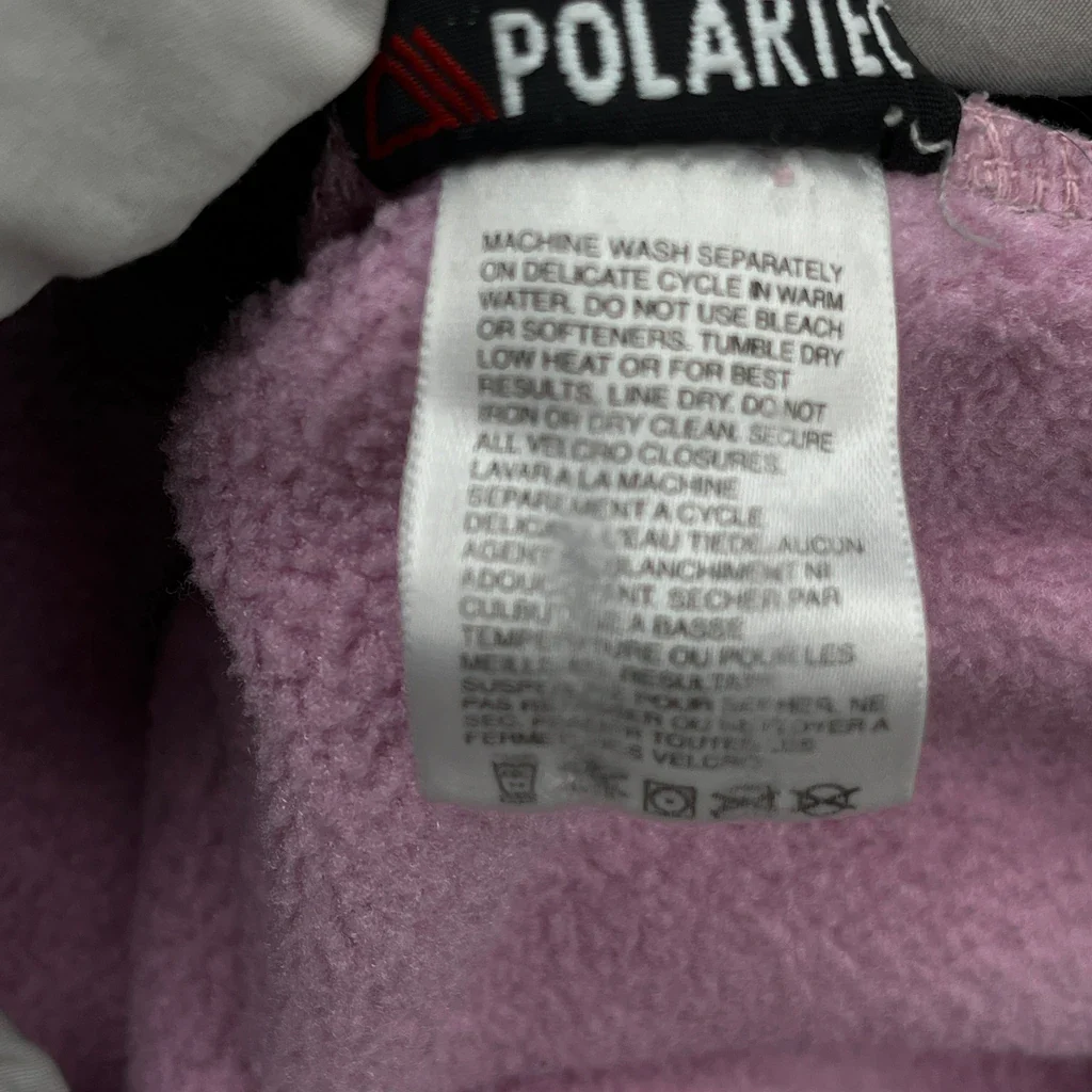 The North Face Denali Fleece Jacket - XL Pink Polyester - Image 4